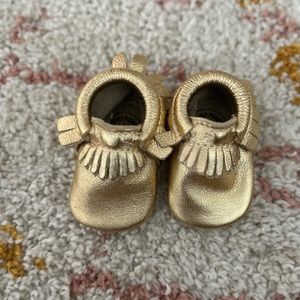 NWOT Freshly Picked Gold Mocs